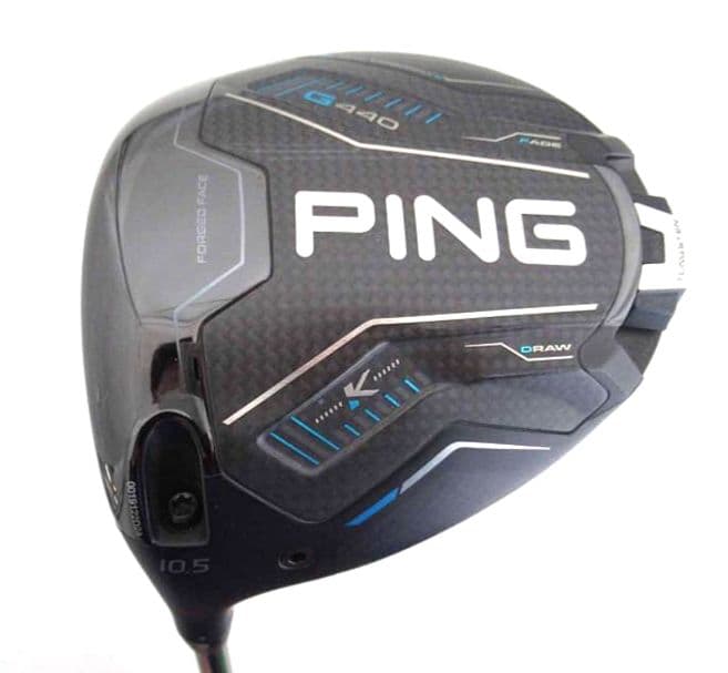超美品 レフティ PING G440K ドライバー 10.5度 左 ピン