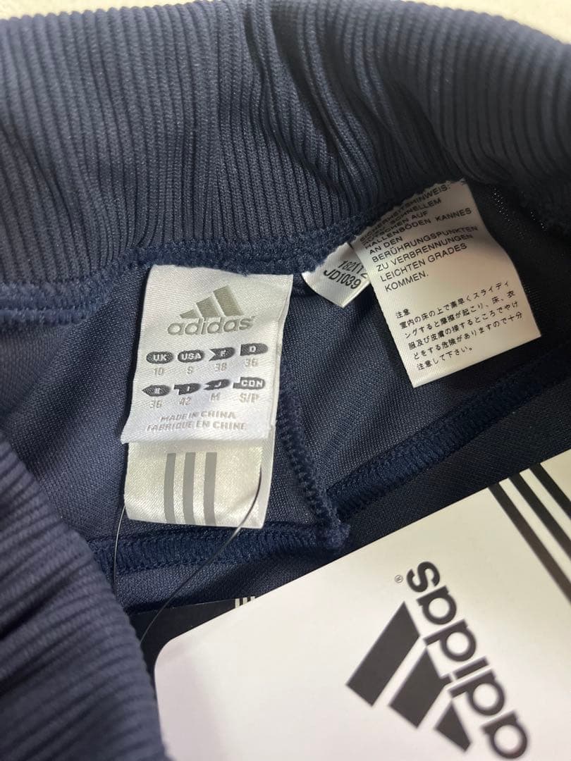 新品　adidas ジャージ上下セット ネイビー/ピンク　mサイズ　タグ付き