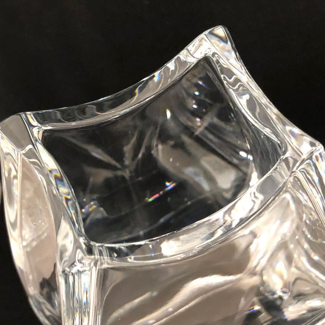 BACCARAT バカラ マサイフラワーベース　クリスタル　クリア　花瓶