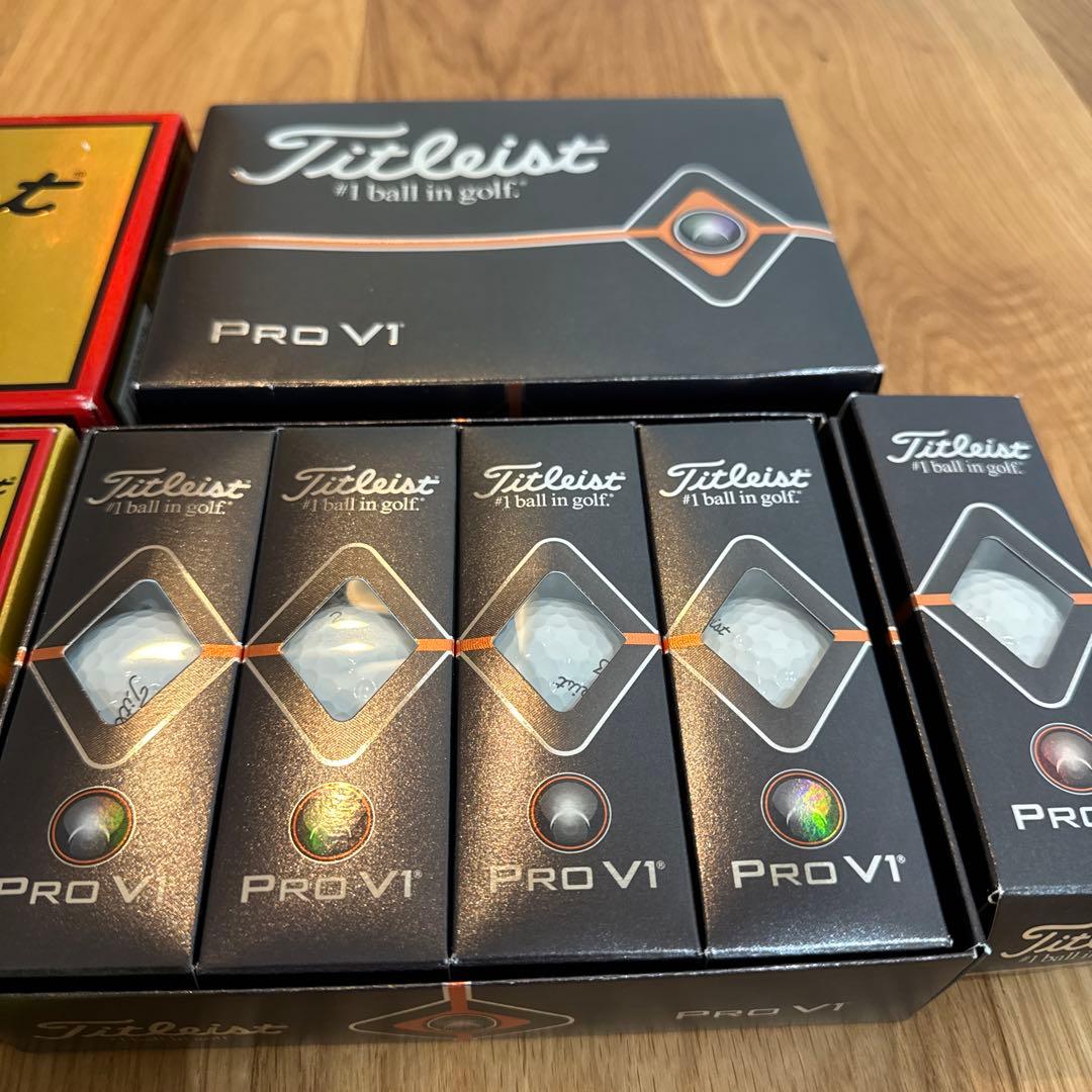 【未使用】タイトリストPROＶ1 & Titleist タイトリストゴルフボール