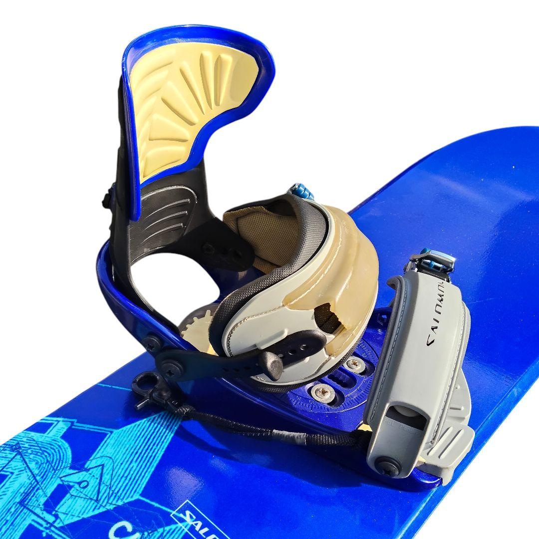 2点セット SALOMON 155cm スノーボード FLUX バイン付