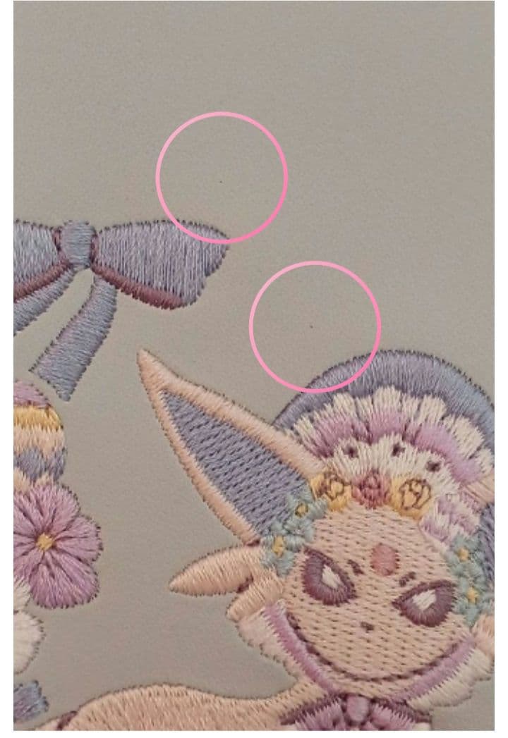 エーフィー ミニ刺繍バッグ 【※確認事項有り】