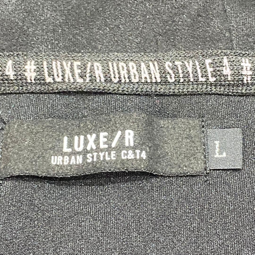 LUXE/R ラグジュ フルジップ パーカー L ブラック メンズ ゴルフ