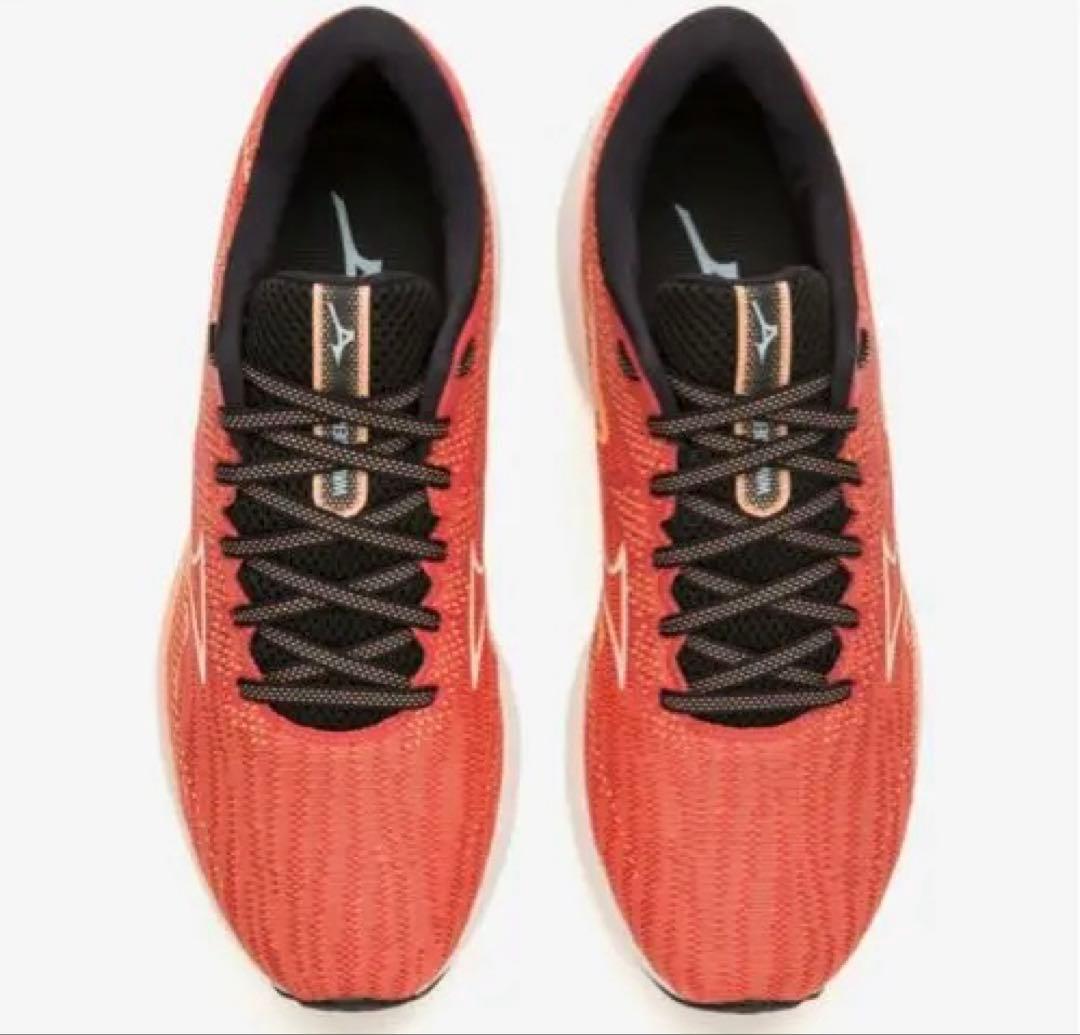 【新品未使用】Mizuno Wave Rider 27 レッド 25.5cm