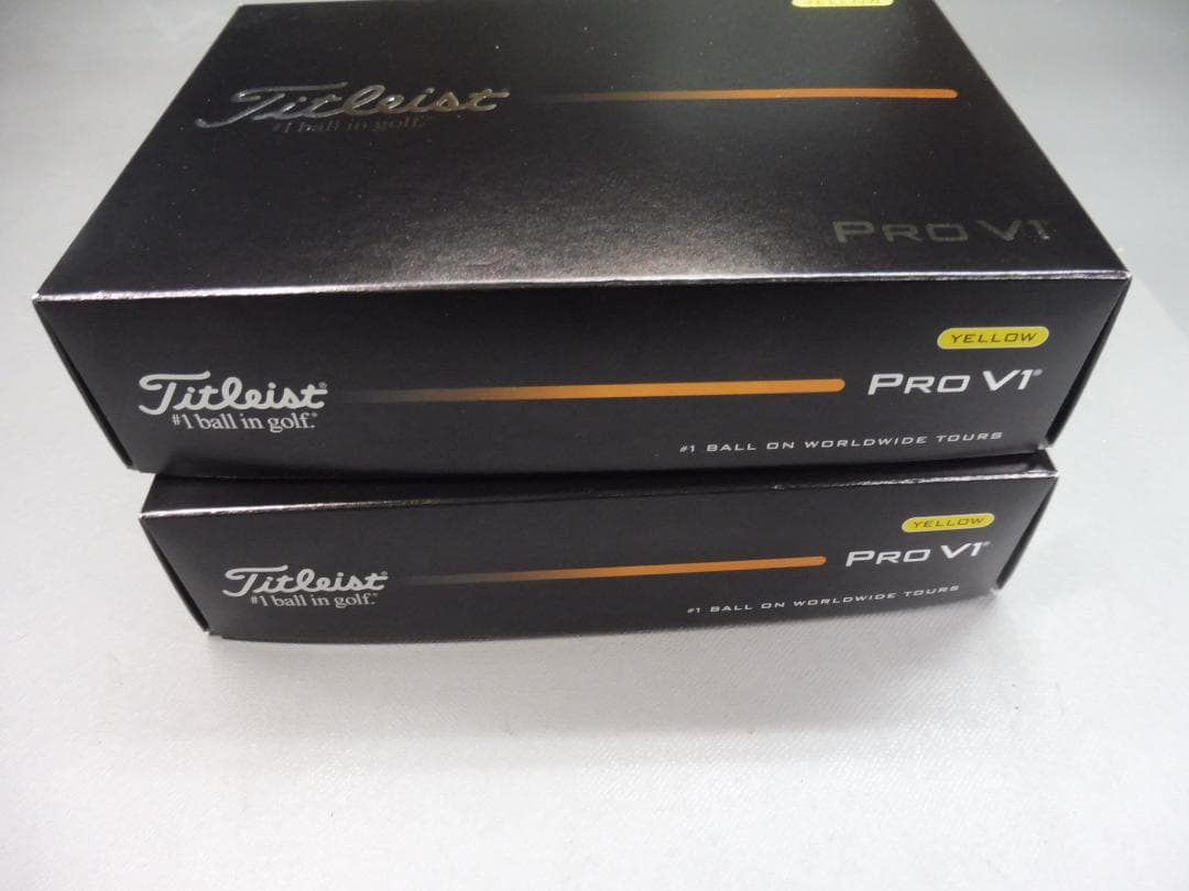タイトリスト　PRO　V1　2026 イエロー　2ダース　未使用品