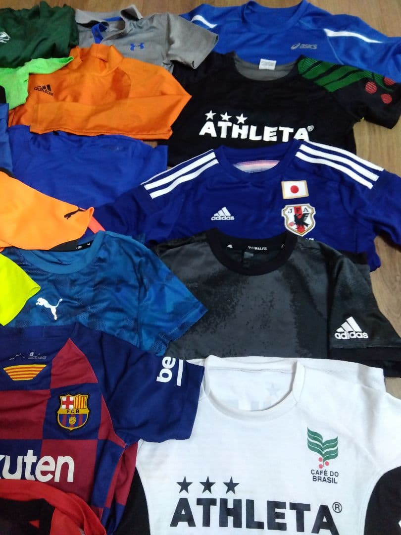 サッカーシャツセット 小学生ATHLETAルースadidas日本代表umbro