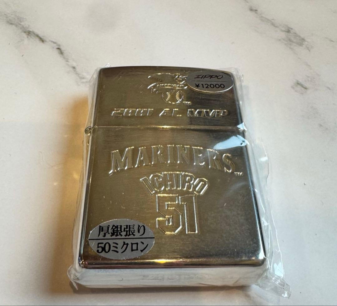 【激レア 新品】ZIPPO イチロー ICHIRO 2001 MVP 記念モデル