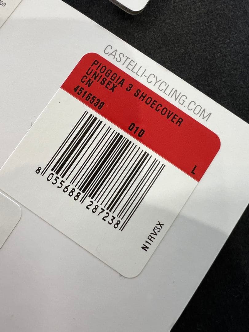 castelli PIOGGIA 3 SHOECOVER Lサイズ　未使用