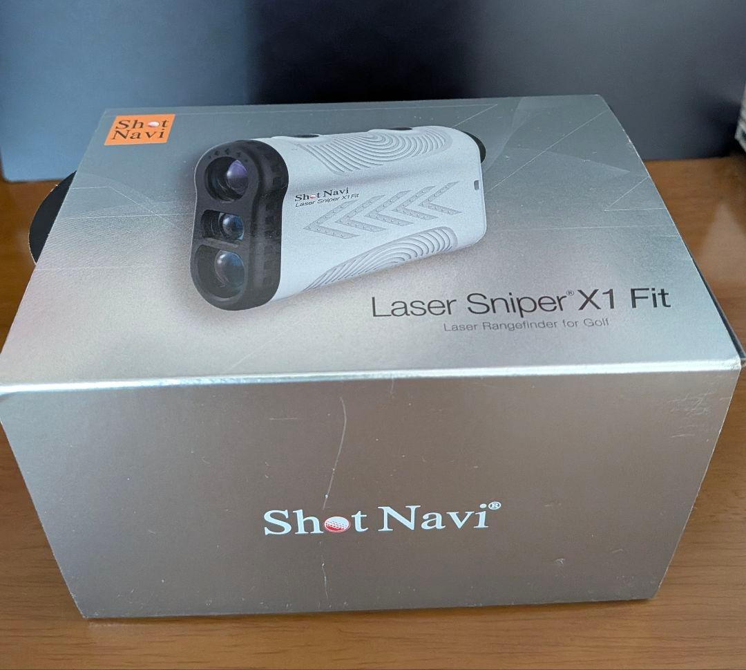 ShotNavi Laser Sniper X1 Fit ゴルフ用距離計