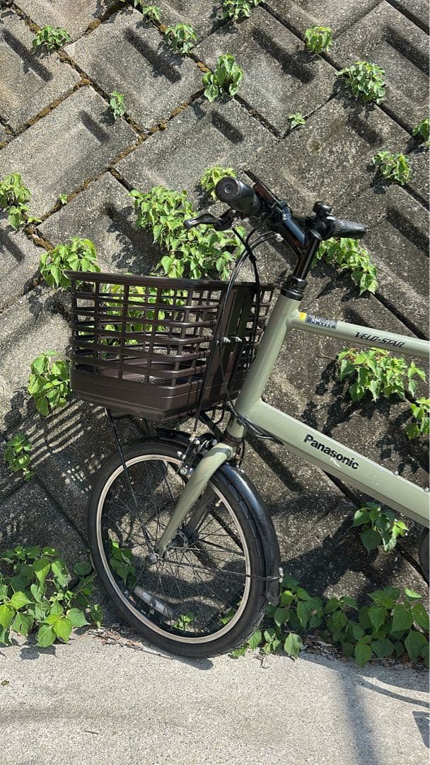 パナソニック電動自転車ベロスターミニ8ah バッテリー