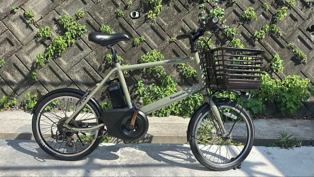 パナソニック電動自転車ベロスターミニ8ah バッテリー
