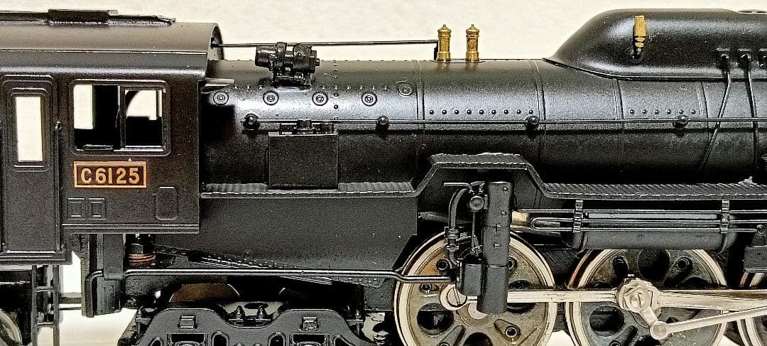 HOゲージ 天賞堂 アダチ Ｃ61蒸気機関車、カンモーター、メンテナンス済