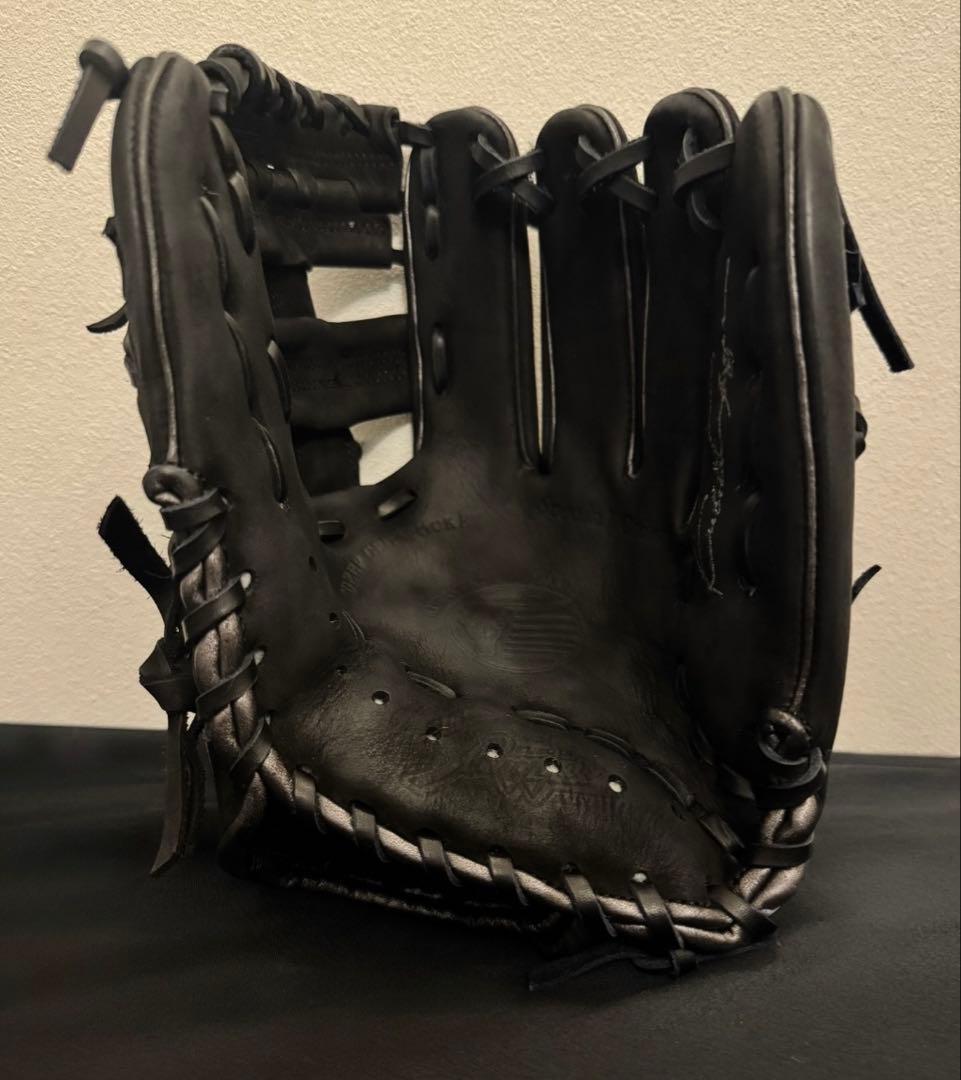限定 久保田スラッガー 軟式 グラブ 内野手用 ロゴ直刺繍