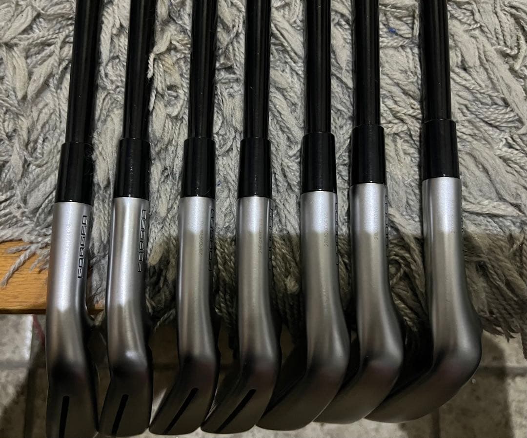 【美品】TaylorMade P770 2023 アイアン7本セット 4-P