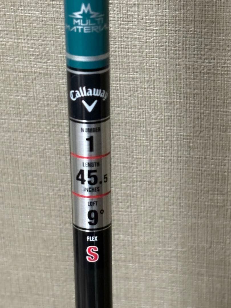 callaway ELYTE トリプルダイヤ ドライバー　9度