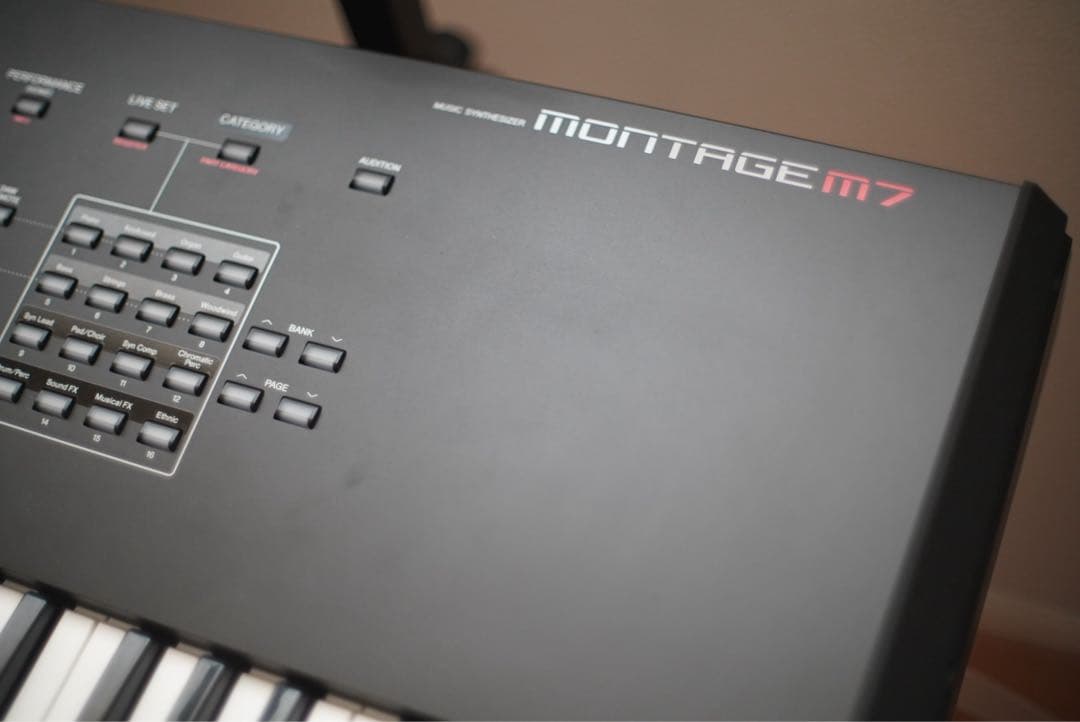 鍵盤楽器 YAMAHA MONTAGE M7