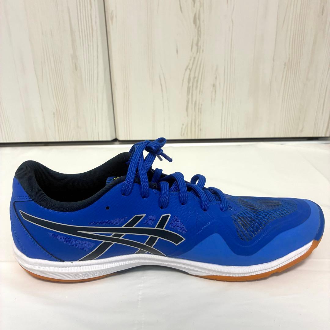 【美品】asics ローテジャパンライトFF3 28cm 青 バレーシューズ