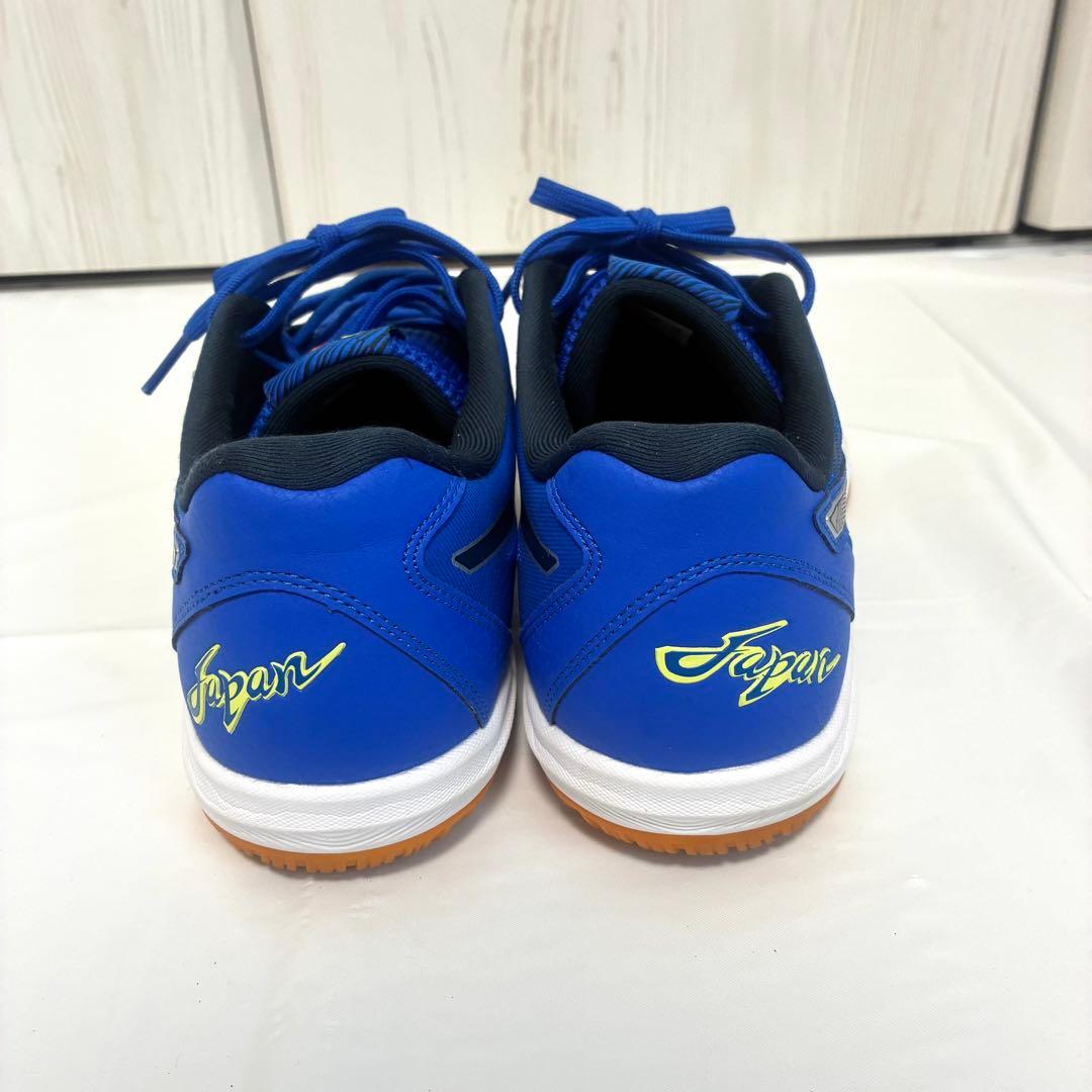 【美品】asics ローテジャパンライトFF3 28cm 青 バレーシューズ