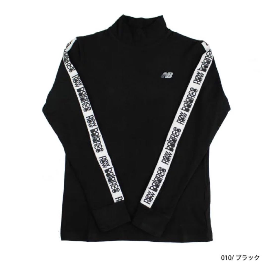 L ☆新品☆ ニューバランス ゴルフ 長袖ハイネック プルオーバー ブラック