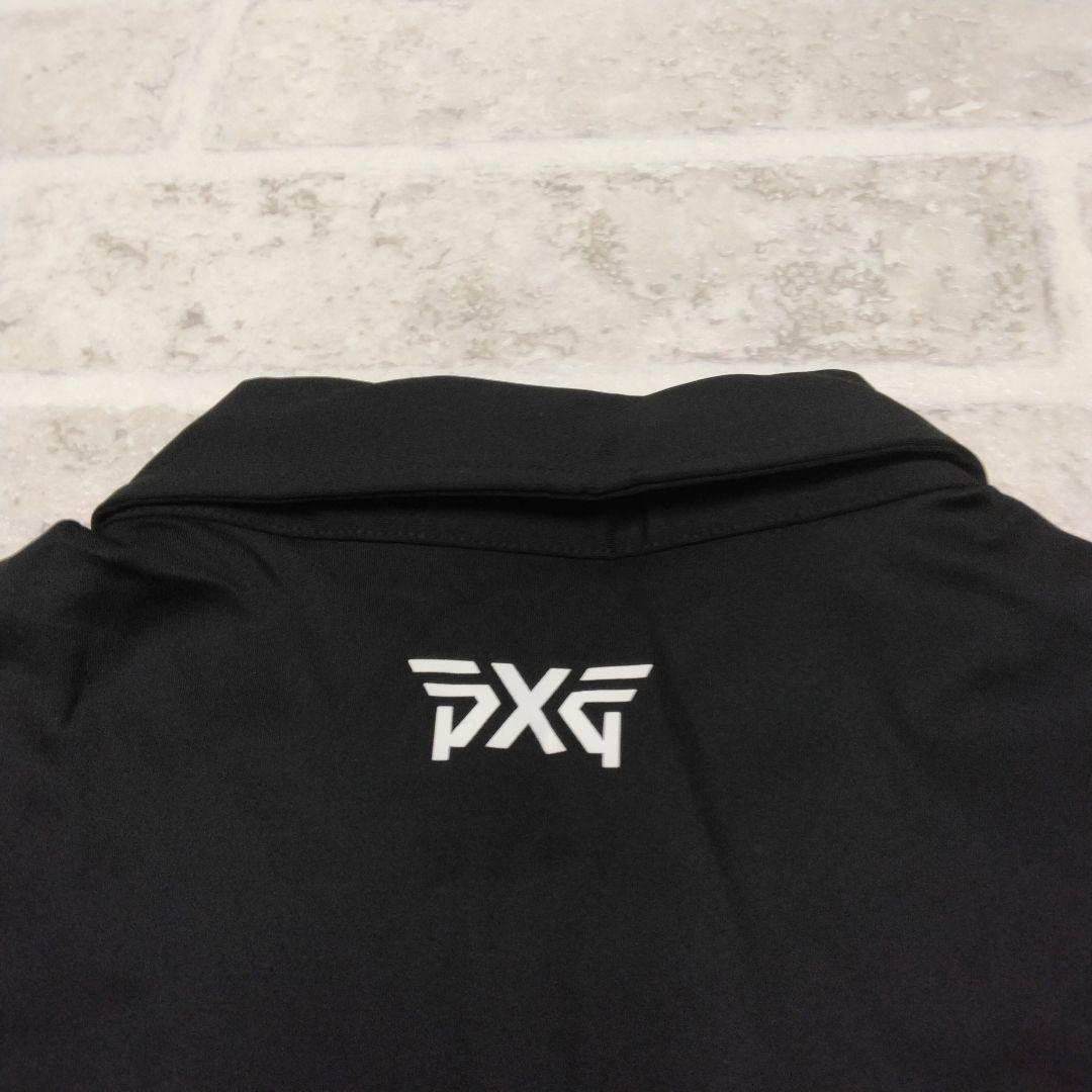 PXG　長袖ポロシャツ　Lサイズ　メンズ　ゴルフウェア　ブラック
