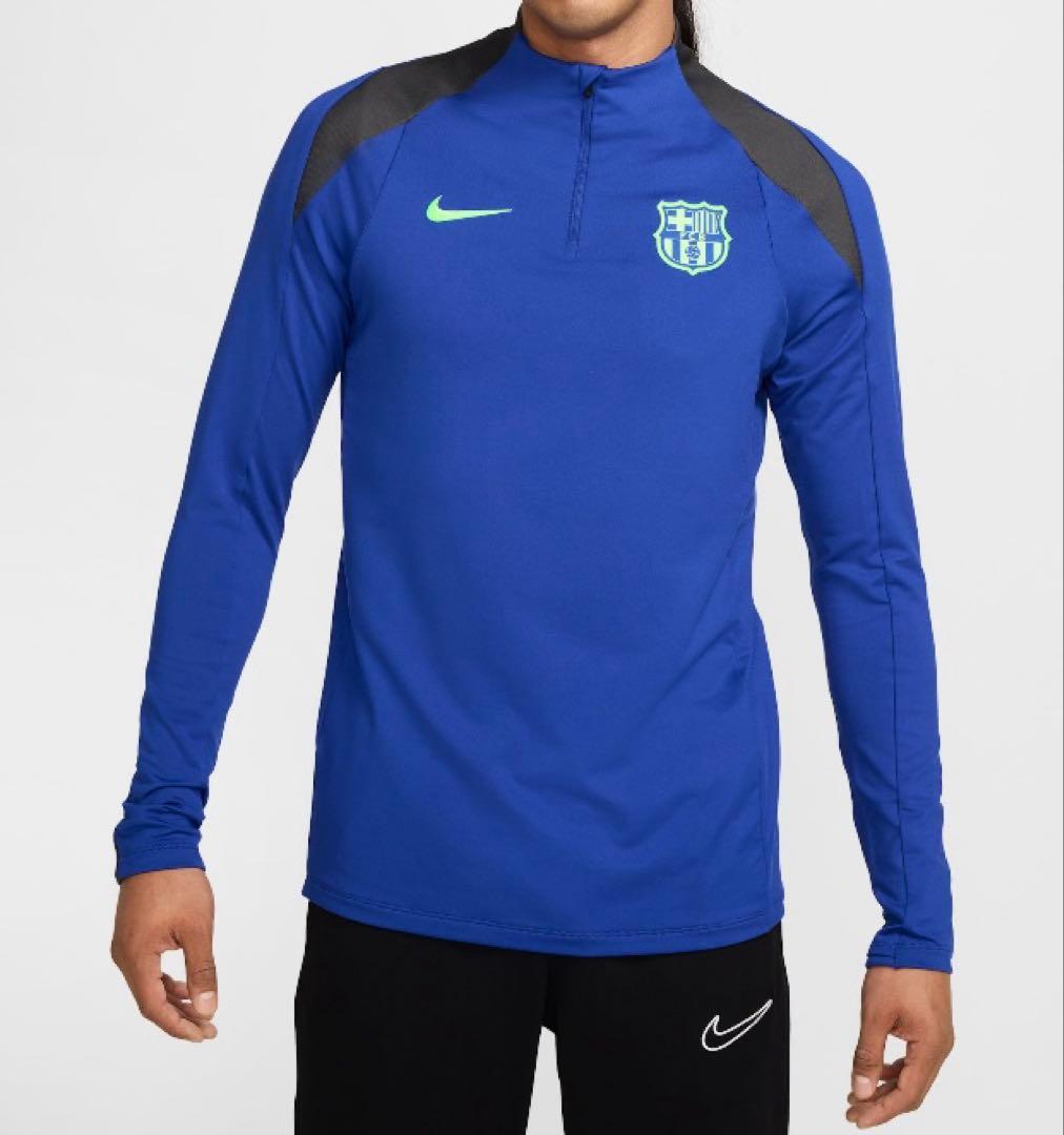 新品【希少サイズ2XL】NIKE×FC バルセロナ サッカードリルトップ ロンt