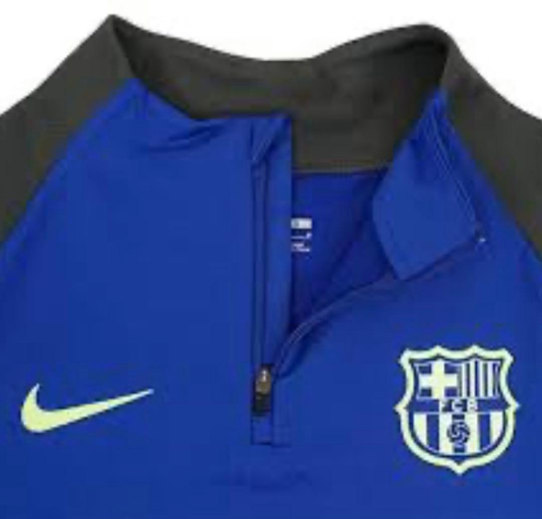 新品【希少サイズ2XL】NIKE×FC バルセロナ サッカードリルトップ ロンt