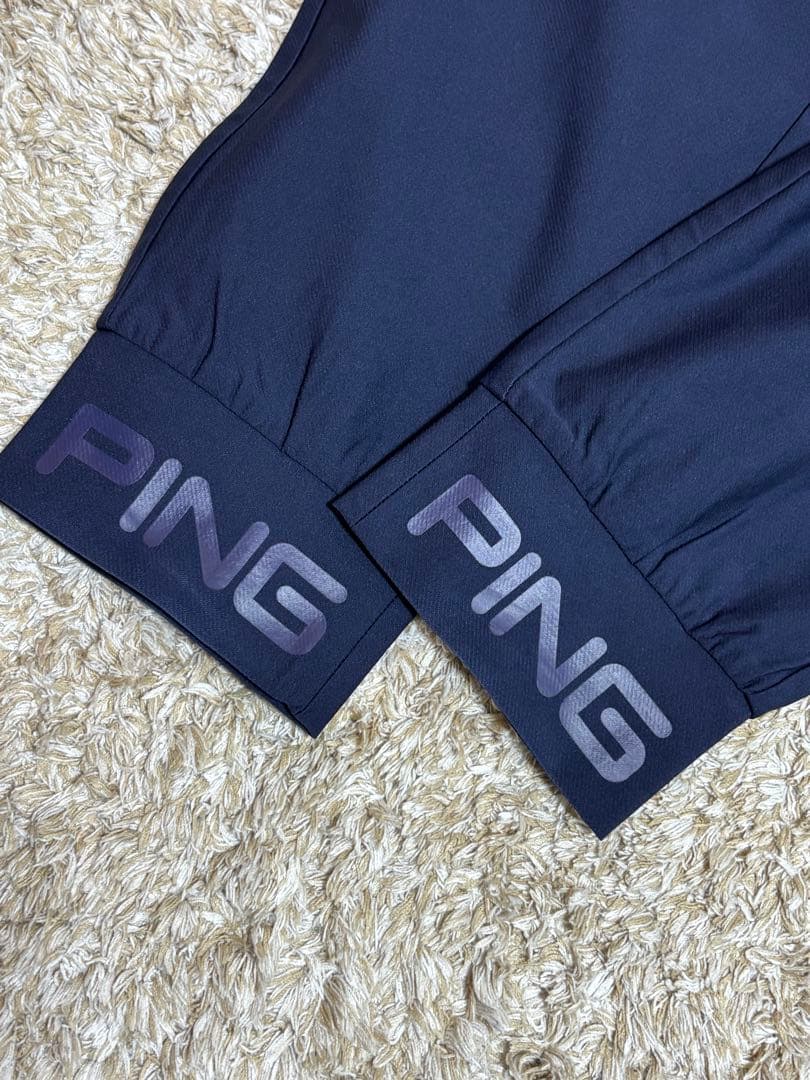 PING ジョガーパンツ S ネイビー