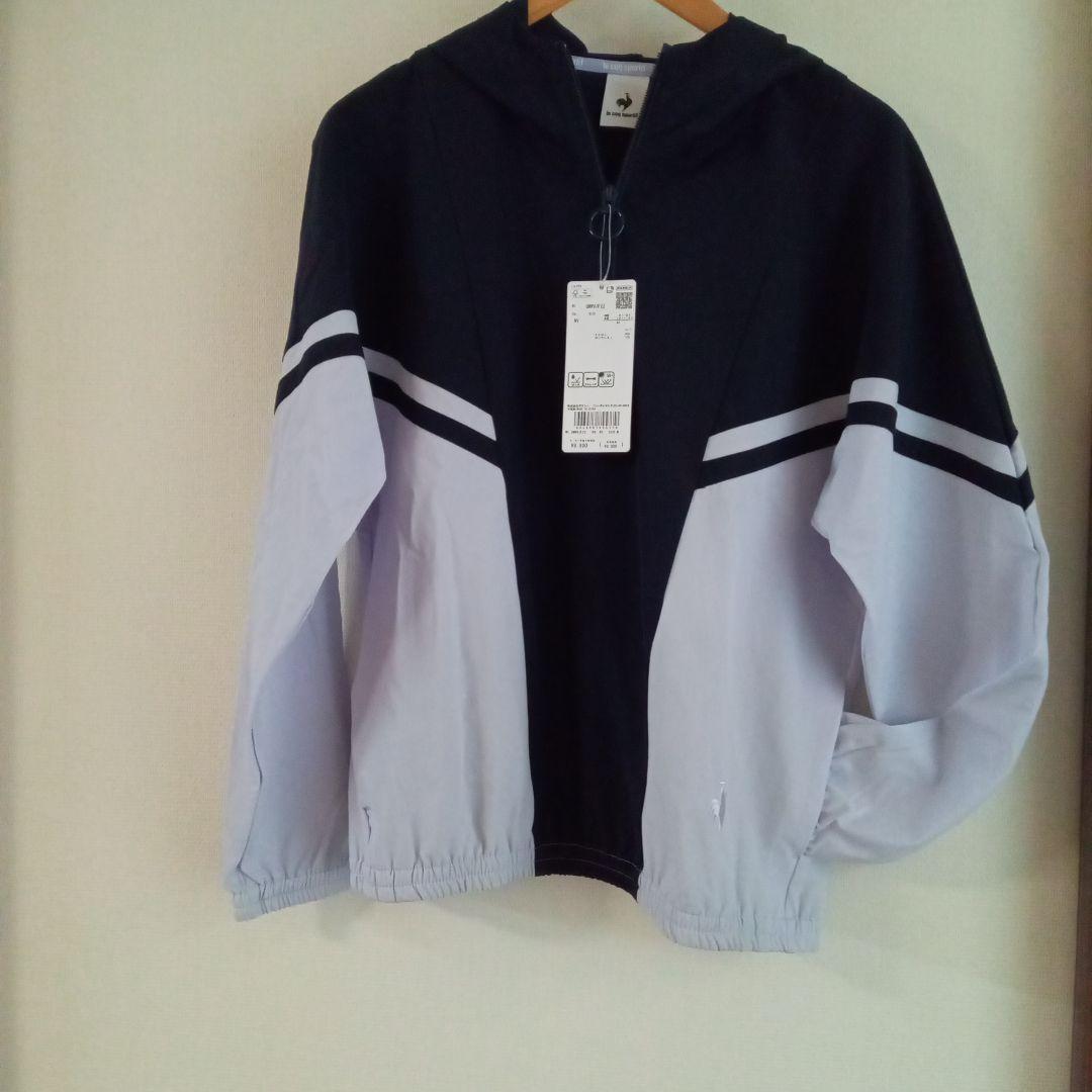 le coq sportif ウィンドブレーカー ネイビー/ライトパープル M