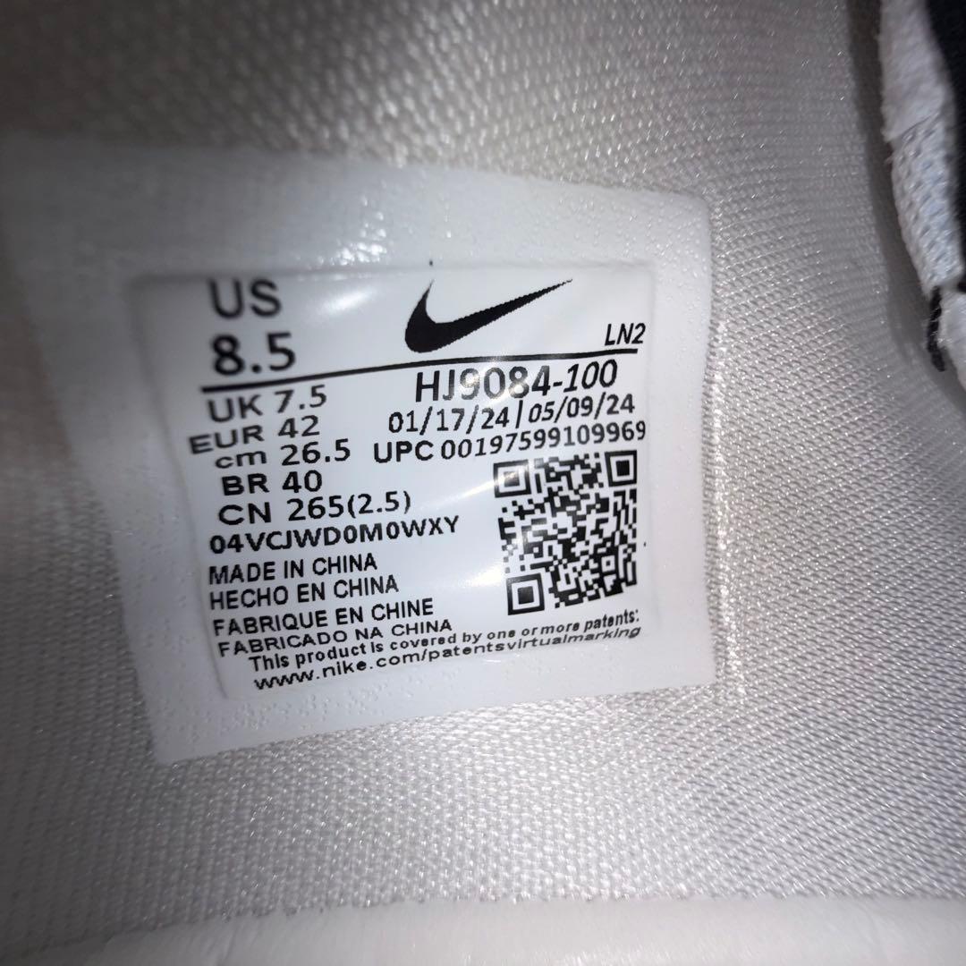 【新品未使用】NIKE G.T. ハッスル 3 EP 26.5cm｜ホワイト