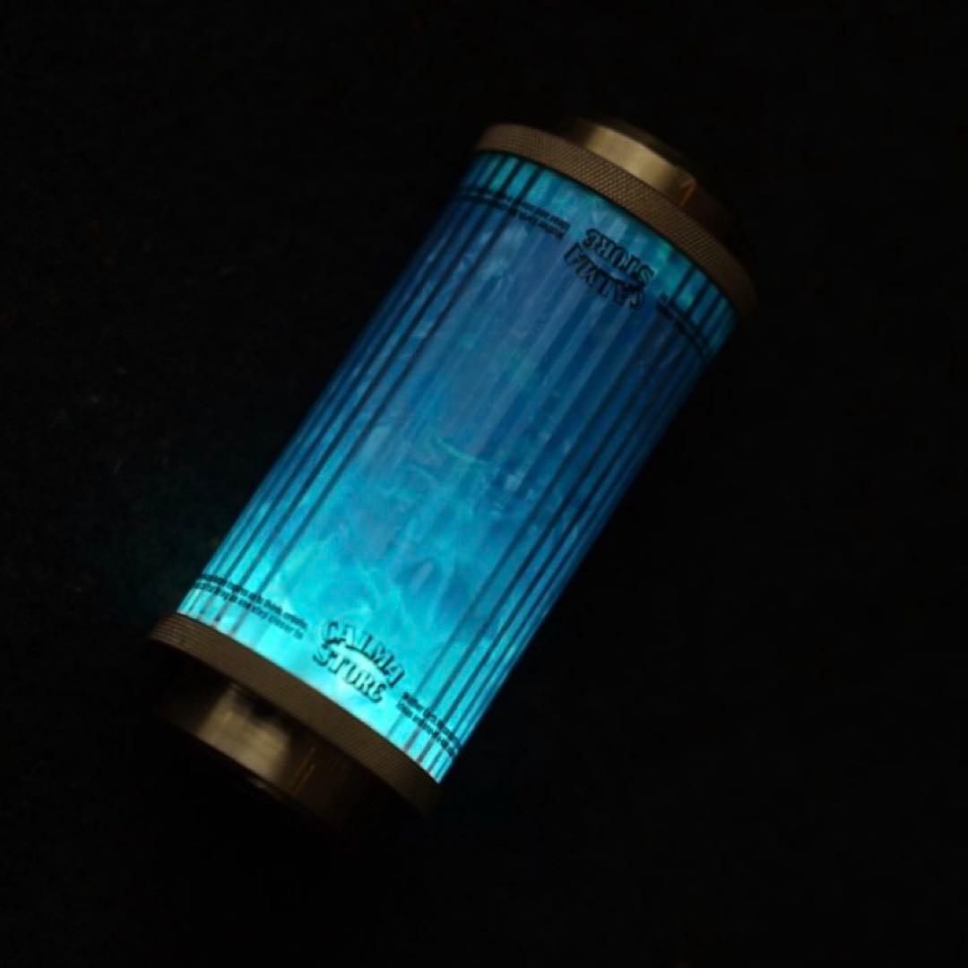 ライト・ランタン 38kt Rich celluloid Majorelle Blue
