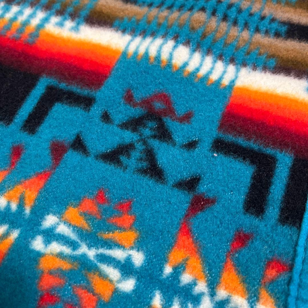 USA製◾️PENDLETON ペンドルトン チマヨ柄 ブランケット 毛ウール B