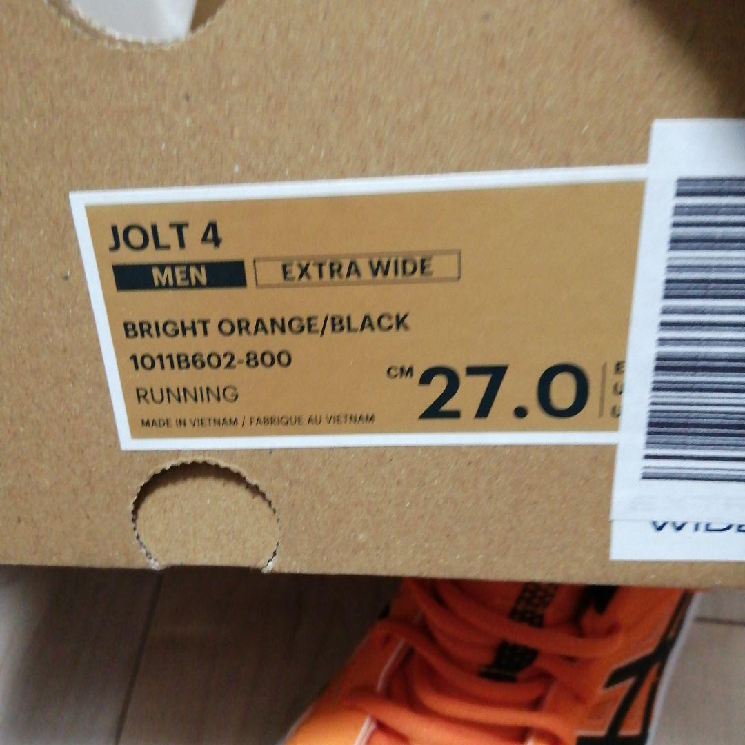 アシックスランニングシューズJOLT4 メンズEXTRA WIDE