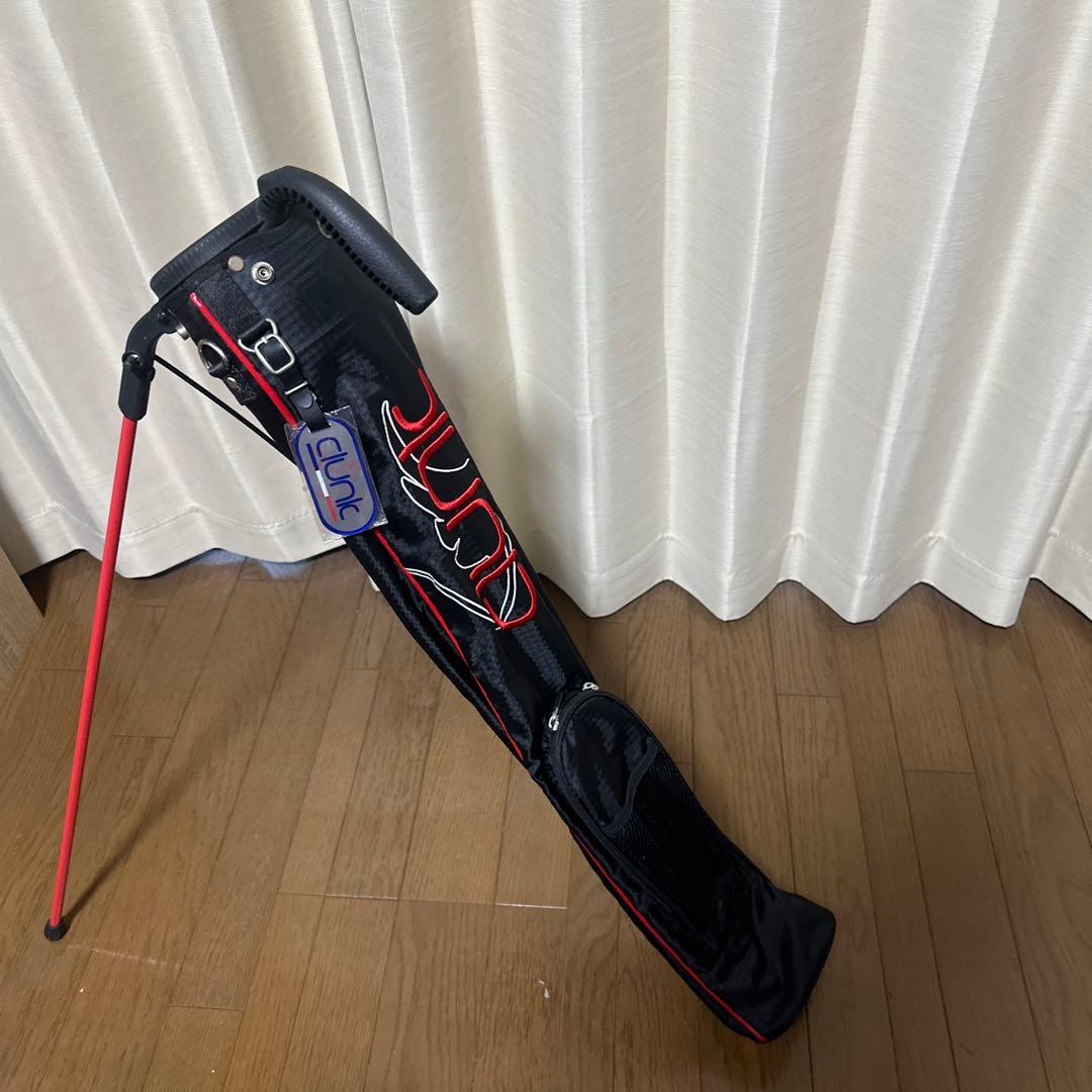 美品⛳️CLUNK クランク ゴルフ サブバッグ セルフスタンド キャディバッグ