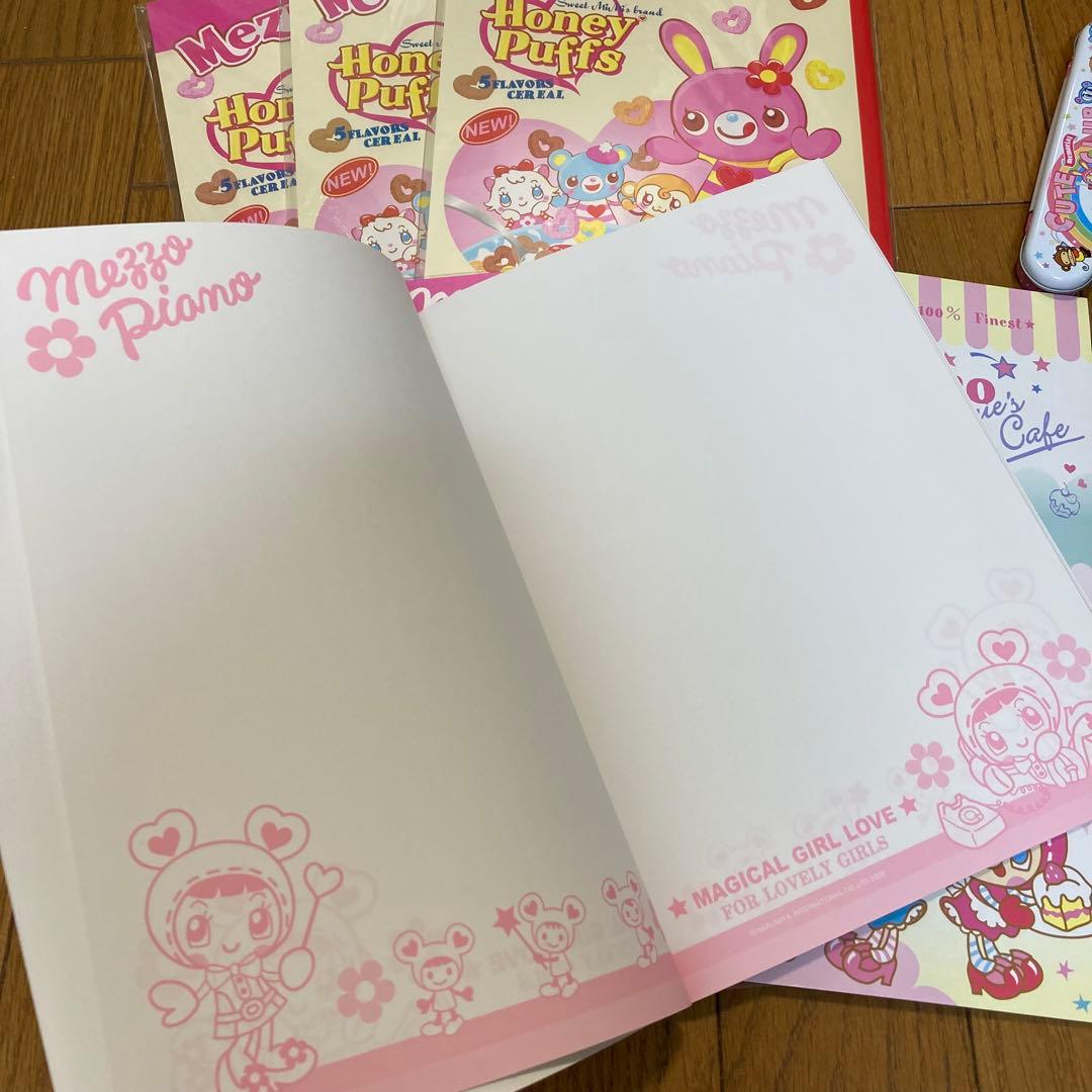 新品 美品 平成レトロ 平成女児 メゾピアノ ナルミヤ ノート 文房具