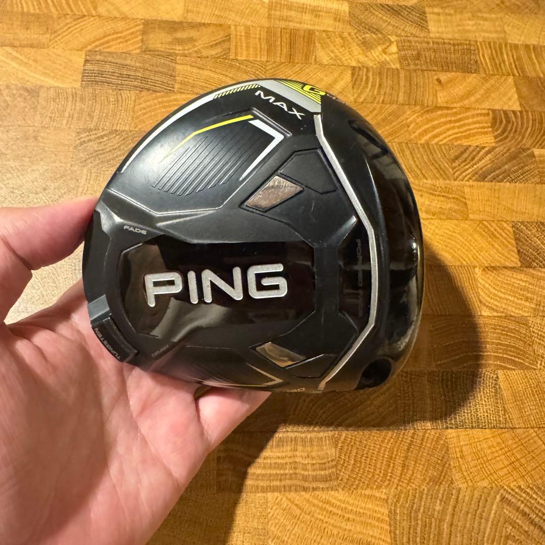 美品：PING G430 MAX ドライバー 9度　ヘッドカバー付き