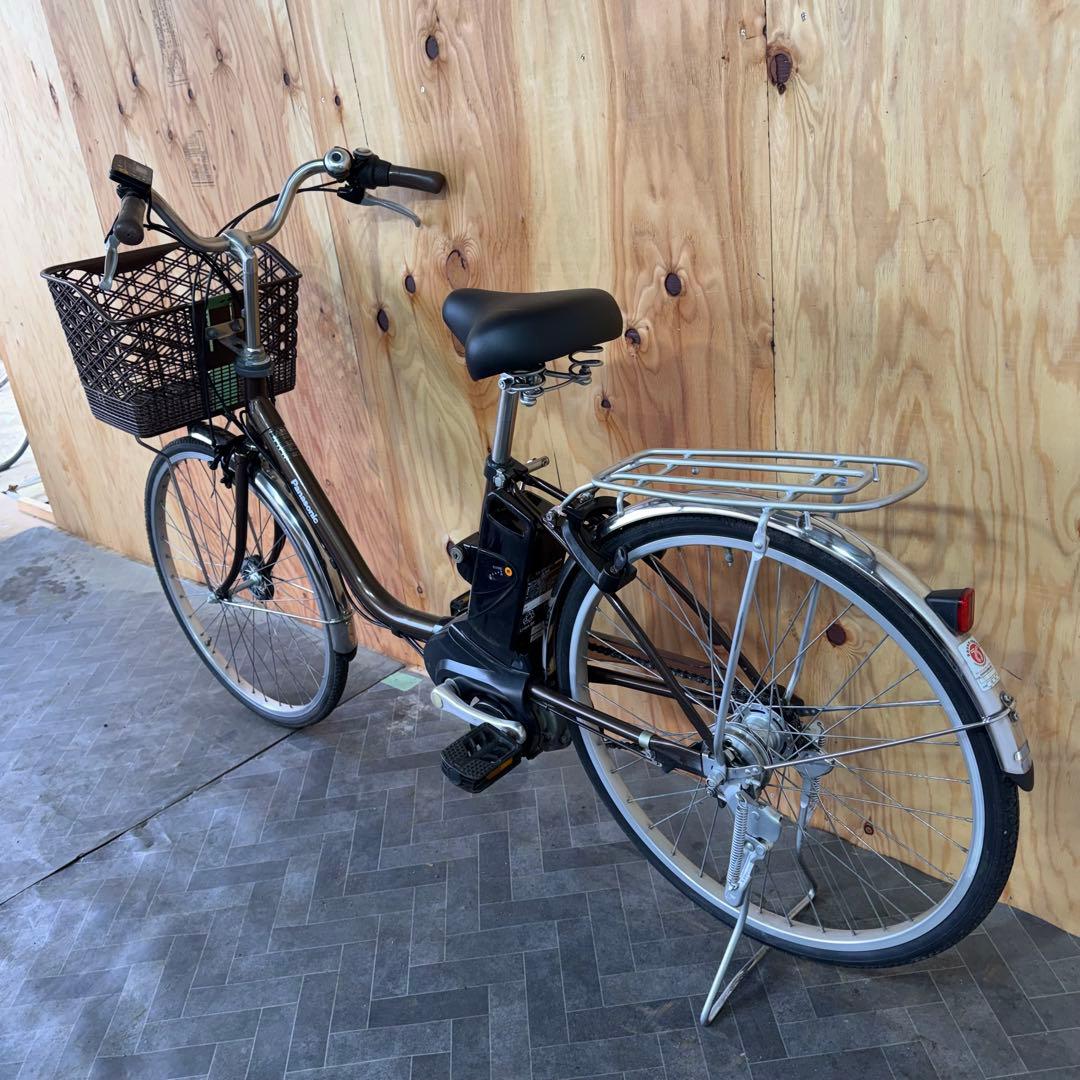 電動アシスト自転車 ブラック シティタイプバッテリー8.9ah
