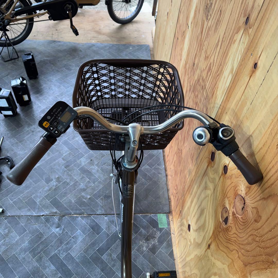 電動アシスト自転車 ブラック シティタイプバッテリー8.9ah