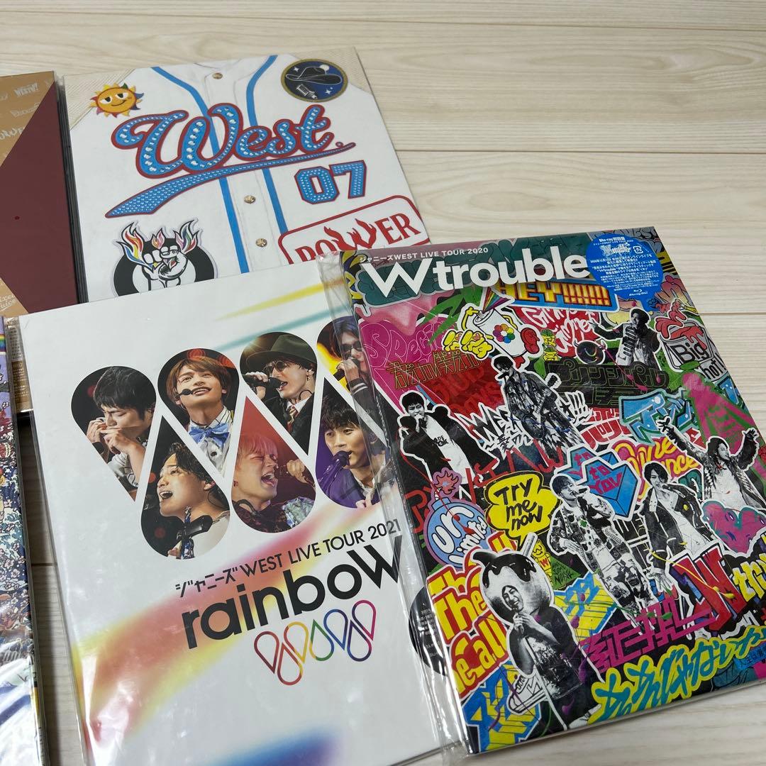 WEST ライブBluRay盤7点セット【着払い】