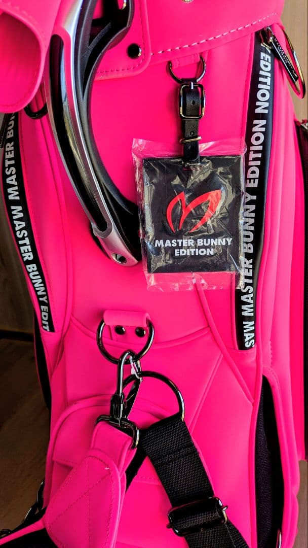 MASTER BUNNY キャディバッグ　ヘッドカバー4種付　美品✨️