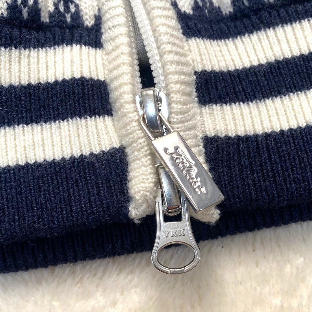 TITLEIST ✨良品✨ ニット ブルゾン ドライバーズニット アウター 刺繍
