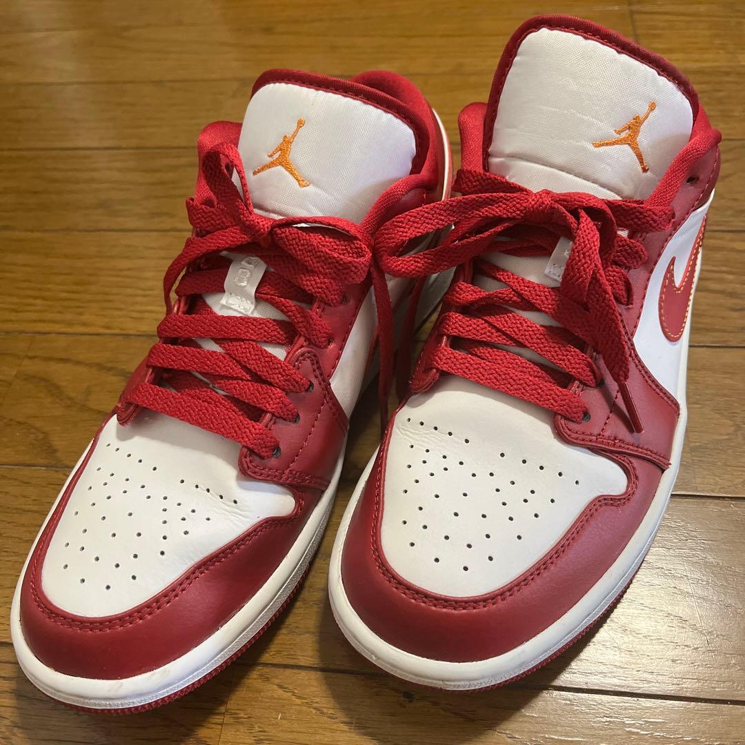 Nike Air Jordan 1 赤/白 メンズバスケットボールシューズ