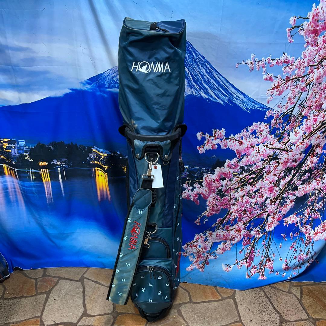 寶BY-1275HONMキャディバッグ 内径約22 重量約2.4kg スタンド式