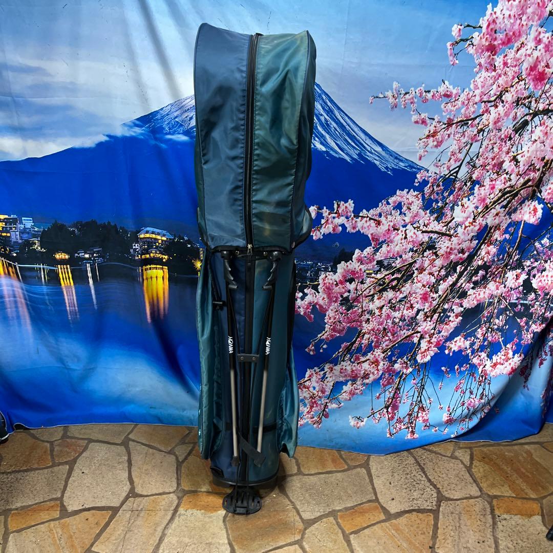 寶BY-1275HONMキャディバッグ 内径約22 重量約2.4kg スタンド式