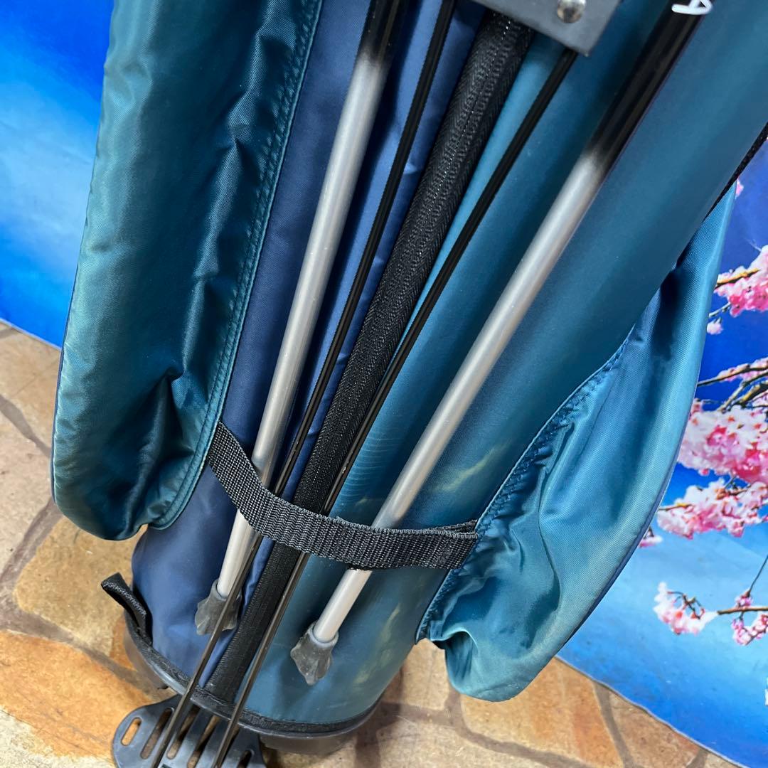 寶BY-1275HONMキャディバッグ 内径約22 重量約2.4kg スタンド式