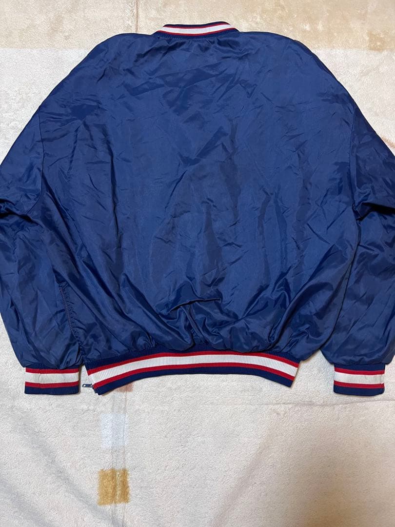 レア 90s 古着 MLB クリープランド・インディアンス ナイロンジャケット