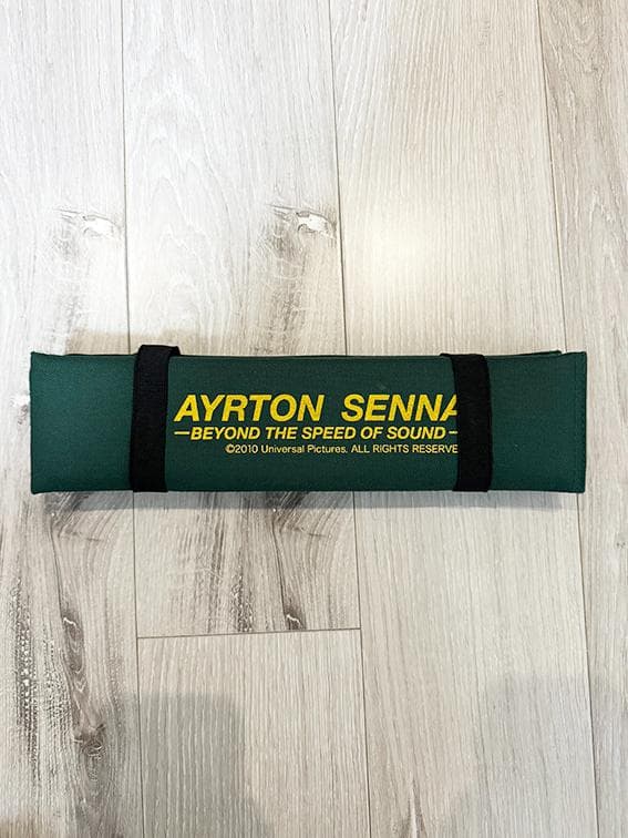 【稀少】【非売品】【未使用美品】AYRTON SENNA　折りたたみのシート