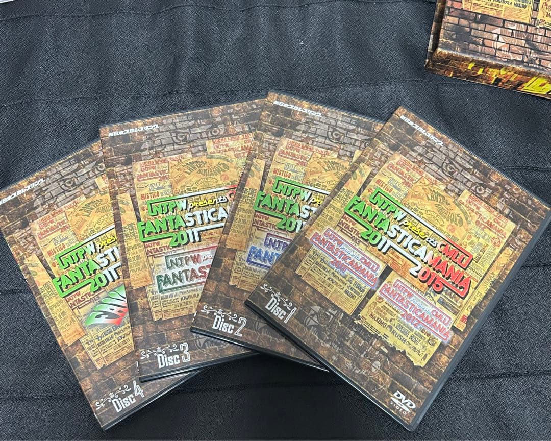 新日本プロレス ファンタスティカマニア DVDBOX 特典ステッカー おまけ付き