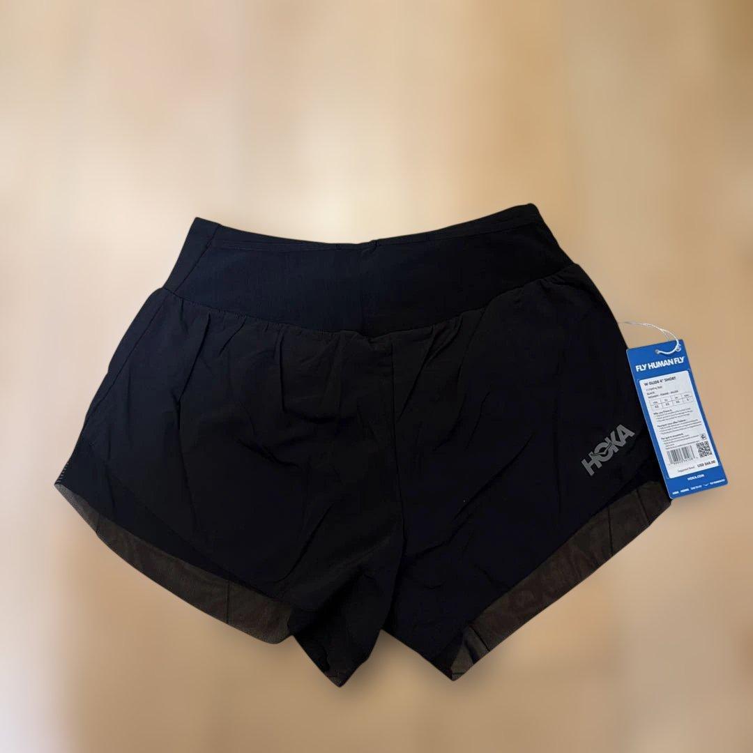 HOKA ホカ　グライド 4インチ ショーツ　レディースXSサイズ