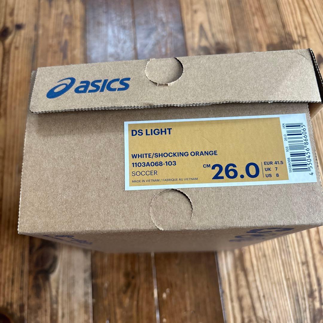 サッカースパイク　asics 26cm