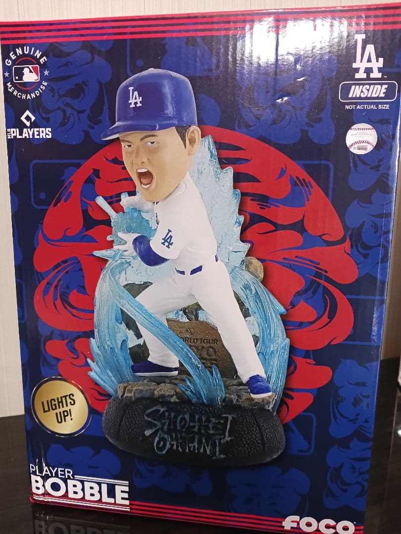 レア☆大谷翔平 東京シリーズ ライトアップ ボブルヘッド フィギュア WBC